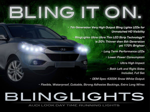 Hyundai Tucson ix35 LED DRL Head Light Strips Daytime Running Lamp Kit Hyundai Tucson ix35 LED DRL Head Light Strips Daytime Running Lamp Kit