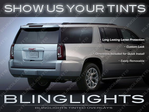 Smoked Tail Light Film Overlays Lamp Covers for Chevrolet Suburban (all years) Smoked Tail Light Film Overlays Lamp Covers for Chevrolet Suburban (all years)