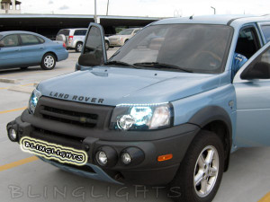 Land Rover Freelander LED DRL Head Light Strips 2 Day Time Running Lamps