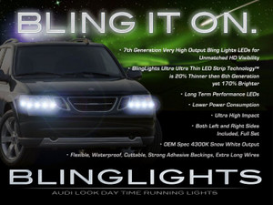 Saab 9-7X LED Strips DRLs Headlamps Headlights Head Lamps Day Time Running Lights LEDs DRL Saab 9-7X LED Strips DRLs Headlamps Headlights Head Lamps Day Time Running Lights LEDs DRL