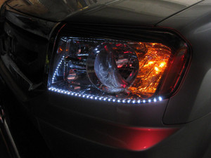Honda Pilot LED DRL Head Light Strips Daytime Running Lamps Honda Pilot LED DRL Head Light Strips Daytime Running Lamps