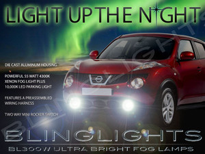 Xenon Fog Lamps Driving Lights Kit for 2011 2012 2013 2014 Nissan Juke Xenon Fog Lamps Driving Lights Kit for 2011 2012 2013 2014 Nissan Juke