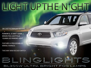 2008 2009 2010 Toyota Kluger Fog Lights Driving Lamps Kit 2008 2009 2010 Toyota Kluger Fog Lights Driving Lamps Kit