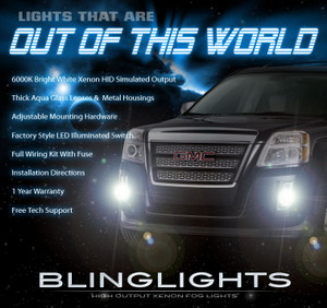 LED Halo Fog Lights Lamps for 2010 2011 2012 2013 2014 2015 GMC Terrain LED Halo Fog Lights Lamps for 2010 2011 2012 2013 2014 2015 GMC Terrain