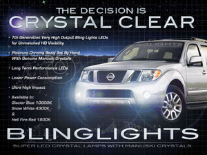 2005 2006 2007 2008 2009 2010 2011 Nissan Pathfinder LED Fog Lamps Driving Lights Foglamps Foglights