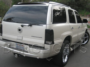 2002 2003 2004 2005 2006 Cadillac Escalade Tinted Smoked Taillamps Taillights Film Overlays 2002 2003 2004 2005 2006 Cadillac Escalade Tinted Smoked Taillamps Taillights Film Overlays