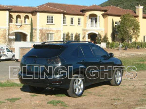 2004-2009 Lexus RX RX330 RX350 RX400h Tinted Smoked Protection Overlays for Taillamps Taillights 2004-2009 Lexus RX RX330 RX350 RX400h Tinted Smoked Protection Overlays for Taillamps Taillights