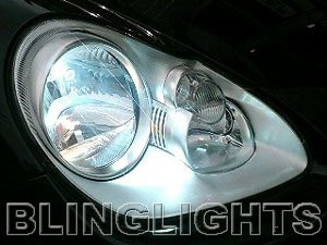 2003 2004 2005 2006 2007 2008 2009 2010 Porsche Cayenne 4750K White Bulbs Headlamps Headlights 2003 2004 2005 2006 2007 2008 2009 2010 Porsche Cayenne 4750K White Bulbs Headlamps Headlights
