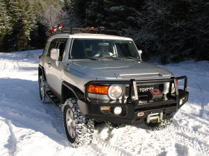Toyota FJ Cruiser ARB Bumper Halo Fog Lamps Angel Eye Lights