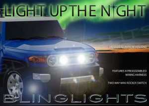 Toyota FJ Cruiser Auxiliary Off Road Driving Lights Kit Toyota FJ Cruiser Auxiliary Off Road Driving Lights Kit
