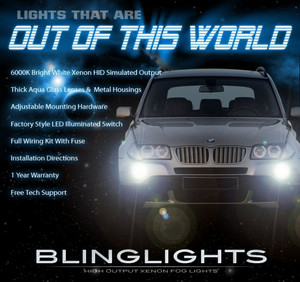 2006-2010 BMW X3 Xenon Fog Lamp Driving Light Kit e83 2006-2010 BMW X3 Xenon Fog Lamp Driving Light Kit e83