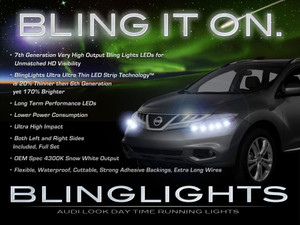 Nissan Murano LED DRL Head Light Strips Day Time Running Lamps Nissan Murano LED DRL Head Light Strips Day Time Running Lamps