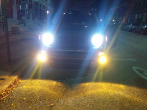 3.5" Blue or White Halo Angel Eye LED Fog Lights Kit 3.5" Blue or White Halo Angel Eye LED Fog Lights Kit