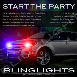 2009 2010 2011 2012 Ford Flex Xenon Fog Lamps Driving Lights Kit 2009 2010 2011 2012 Ford Flex Xenon Fog Lamps Driving Lights Kit