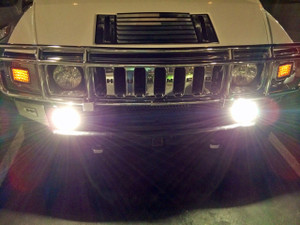2002 2003 2004 2005 2006 2007 2008 2009 Hummer H2 Erebuni Body Kit Bumper Fog Lamps Driving Lights