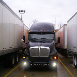 LED Halo Angel Eye Fog Lights Lamps for Freightliner Coronado LED Halo Angel Eye Fog Lights Lamps for Freightliner Coronado