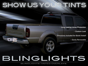 Nissan Frontier Murdered Out Taillamp Covers Taillight Tinted Overlays Nissan Frontier Murdered Out Taillamp Covers Taillight Tinted Overlays