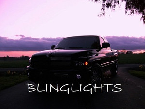 Halo LED Fog Lights Kit for 1999 2000 2001 Dodge Ram 1500 Halo LED Fog Lights Kit for 1999 2000 2001 Dodge Ram 1500