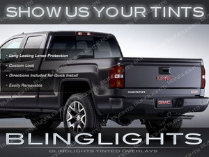 2008 2009 2010 2011 2012 GMC Sierra Tinted Smoked Protection Overlays Film for Headlamps Headlights 2008 2009 2010 2011 2012 GMC Sierra Tinted Smoked Protection Overlays Film for Headlamps Headlights