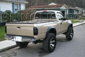 2009-2015 Toyota Tacoma Tinted Tail Light Covers Lamp Overlays