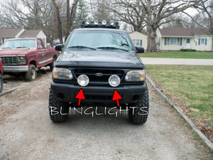 White Halo LED Fog Lights for 2001 2002 2003 2004 2005 Ford Sport Trac White Halo LED Fog Lights for 2001 2002 2003 2004 2005 Ford Sport Trac