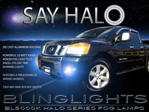 2006 2007 2008 2009 Mitsubishi Raider Halo Fog Lamps Angel Eye Light Kit 2006 2007 2008 2009 Mitsubishi Raider Halo Fog Lamps Angel Eye Light Kit