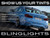 BMW M3 Murdered Out Taillights Overlays Tinted Taillamps Kit Lense Cover Film