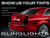 Cadillac CTS Murdered Out Taillamp Tinted Light Covers Cadillac CTS Murdered Out Taillamp Tinted Light Covers
