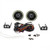 LED Halo Angel Eye Fog Lights Lamps for 2003-2012 Hyundai Getz LED Halo Angel Eye Fog Lights Lamps for 2003-2012 Hyundai Getz