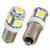 BA9S Super White LED Bulbs Pair