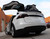 Tesla Model X Smoked Tail Light Overlays Protective Film Covers Kit
