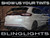 Ford Edge Tinted Tail Lamps Overlays Kit Smoked Light Covers