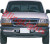 Bumper Grill Fog Lights Lamps Kit for 1998 1999 2000 Ford Ranger