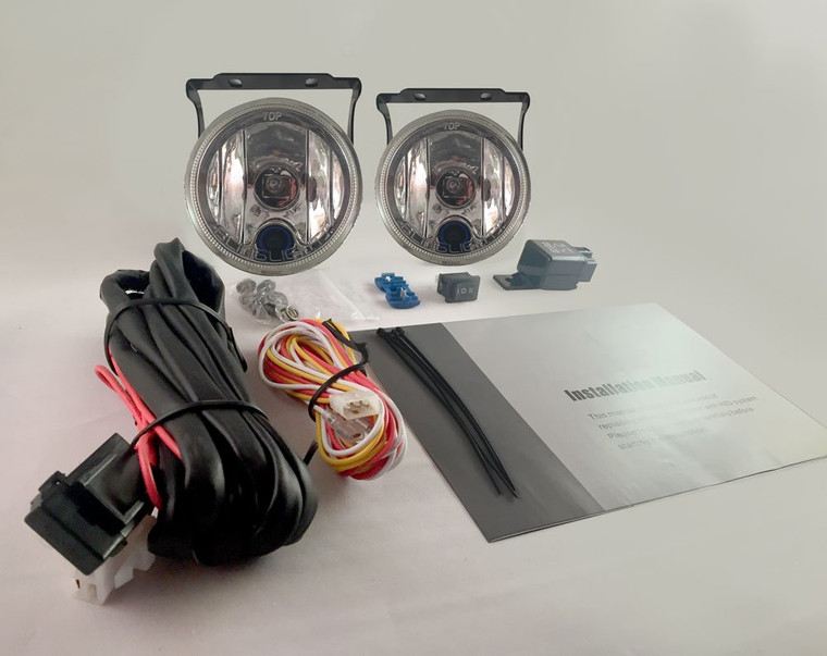 BlingLights BL300W 3.5"" Round Xenon Halogen Fog Driving Lights Kit