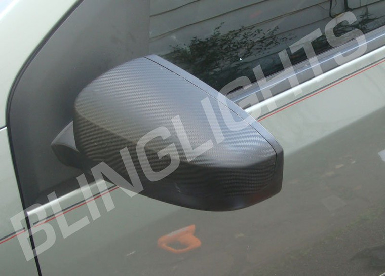 Nissan Altima Carbon Fiber Side Mirrors Covers Overlay Film Kit carbonfiber