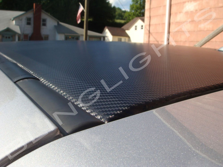 Toyota Matrix Carbon Fiber Roof Overlay Film Protection Toyota Matrix Carbon Fiber Roof Overlay Film Protection