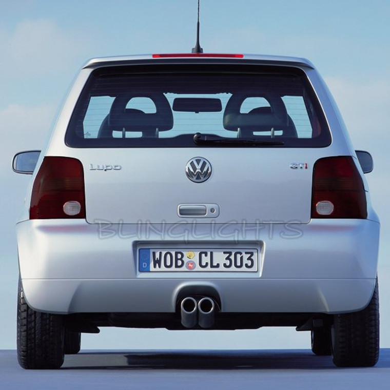 Volkswagen VW Lupo Tinted Smoked Overlays Film for Taillamps Taillights Tail Lamps Lights Tint