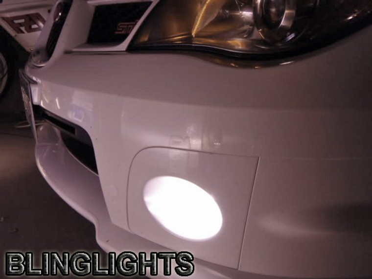 Fog Lights Lamps for 2006 2007 Subaru Impreza WRX