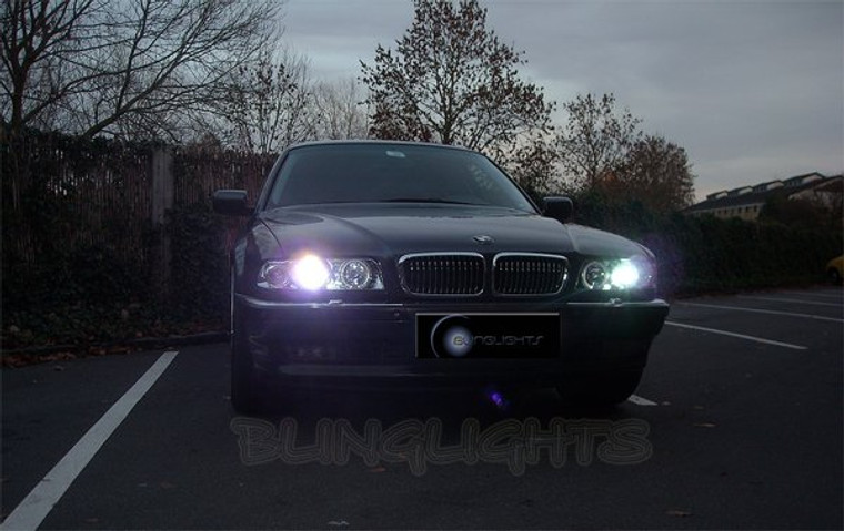 1994-2001 BMW 7 Series E38 Light Bulbs Low Beams Halogen Headlamps Lows Headlights Head Lamps Lights