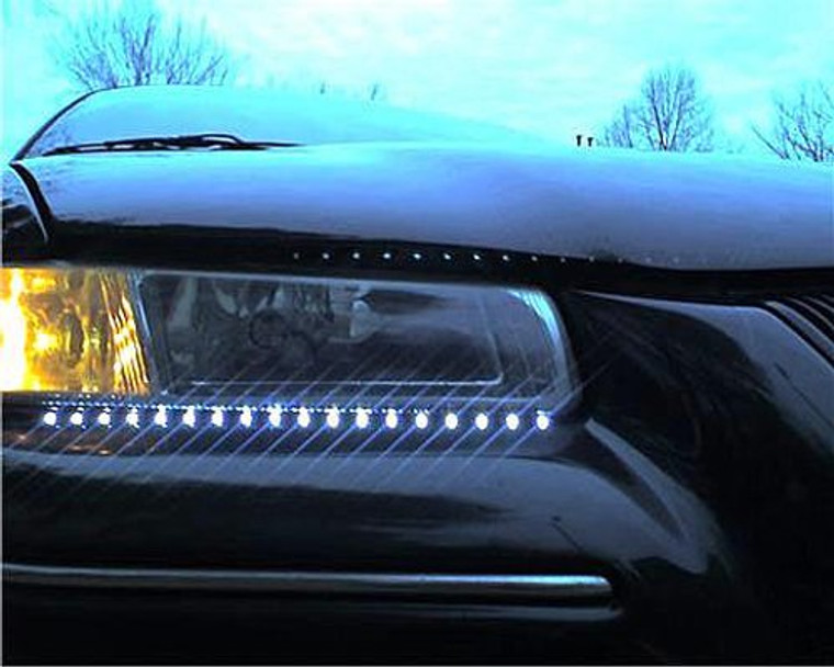 1995 1996 1997 1998 1999 2000 Chrysler Cirrus LED DRL Headlamps Headlights Strips Lights LEDs DRLs
