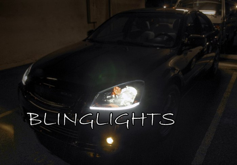 2002 2003 2004 2005 2006 Nissan Altima LED Strip Lights Headlamps Headlights Head Lamps Light Strips