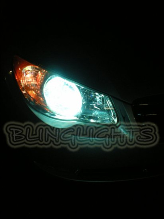 2007 2008 2009 2010 Hyundai Elantra Bright Light Bulbs for Headlamps Headlights Head Lamps Lights