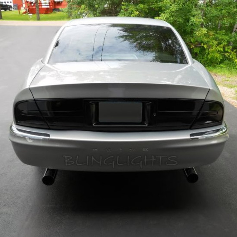 Buick Park Avenue Tinted Smoked Protection Overlays for Taillamps Taillights Tail Lamps Lights