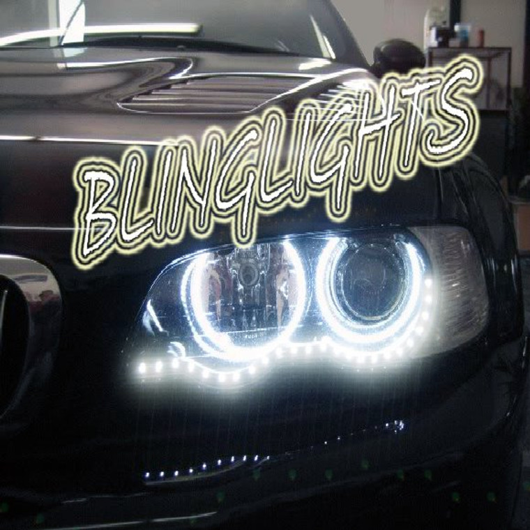 2001 2002 2003 2004 2005 BMW 316i 316ti LED Headlamps Strips Headlights Head Lamps DRLs Lights