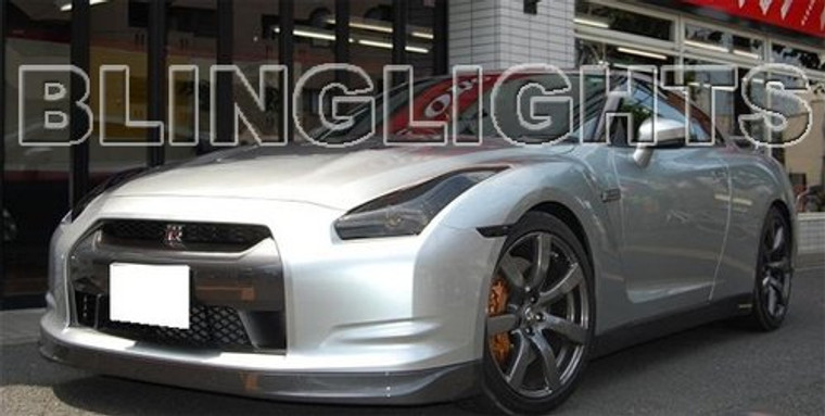 2009 2010 2011 2012 Nissan GT-R GTR Tint Protection Film for Smoked Headlamps Headlights Head Lamps