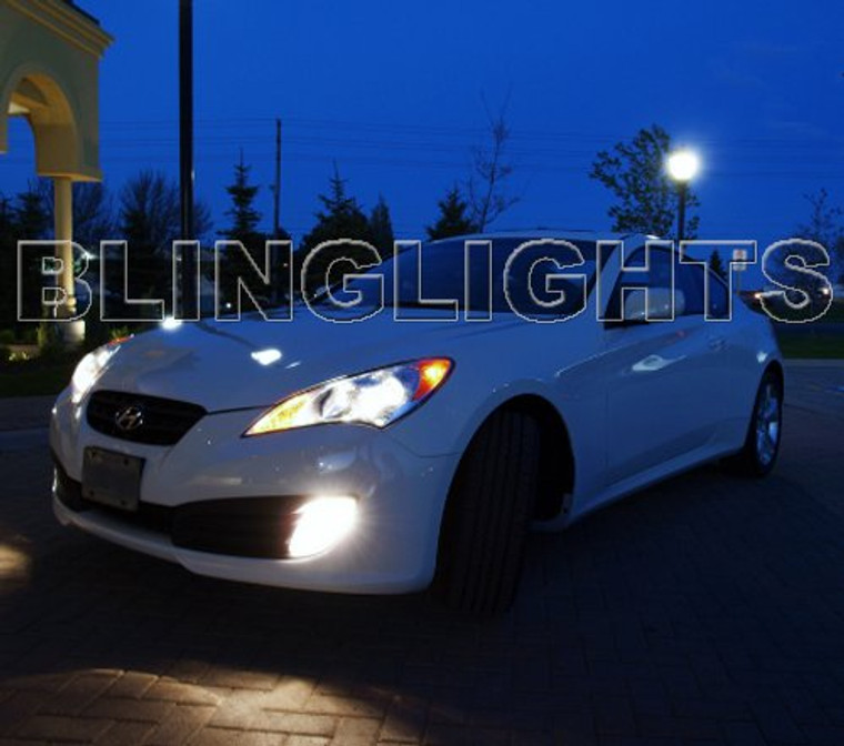 2010 2011 2012 Hyundai Genesis Coupe Bright Bulbs for Headlamps Headlights Head Lamps Lights