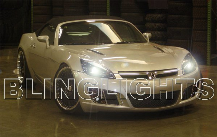 2007 2008 2009 Saturn Sky Bright White Light Bulbs for Headlamps Headlights Head Lamps Lights