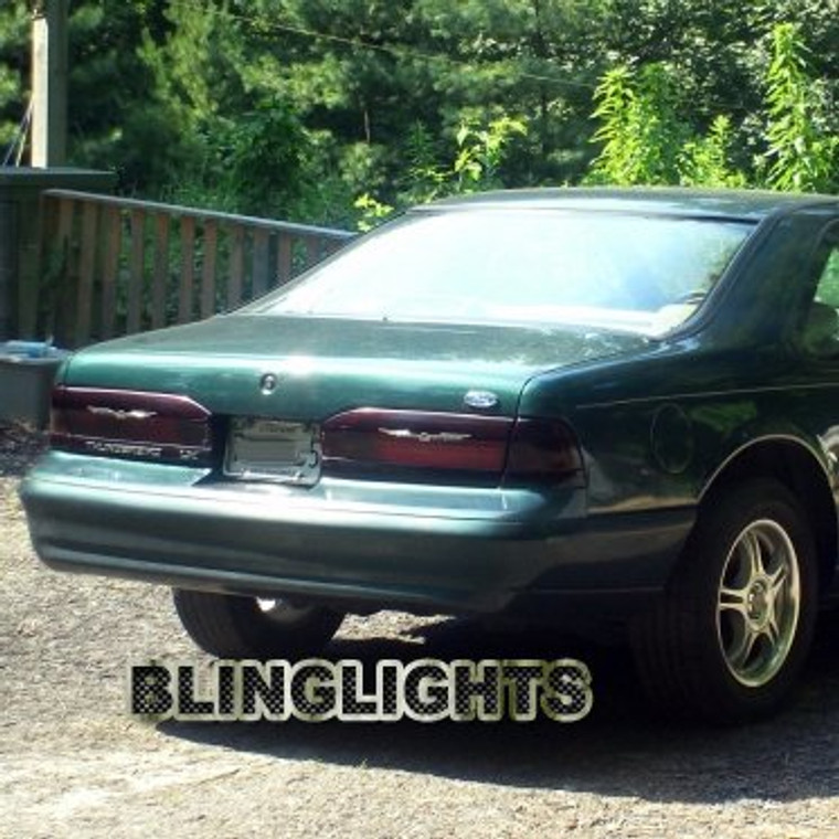 Ford Thunderbird Tinted Smoked Taillamp Taillights Overlays Film Protection