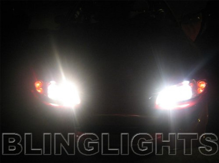 1995 1996 Mitsubishi Eclipse Bright White Light Bulbs for Headlamps Headlights Head Lamps Lights