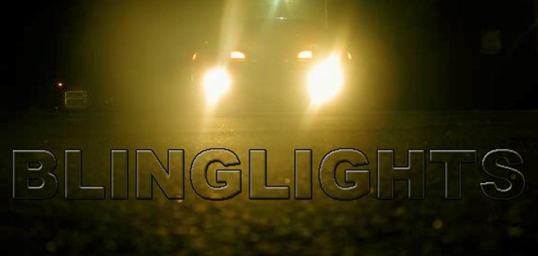 1992 1993 1994 Mitsubishi Eclipse Yellow Foglamps Gold Foglights Fog Lamps Driving Lights